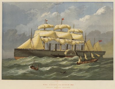 De Great Eastern, Te Water door Edwin Weedon